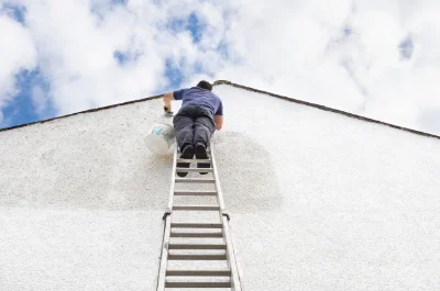 Peinture extérieure à Authevernes — façades et ravalement